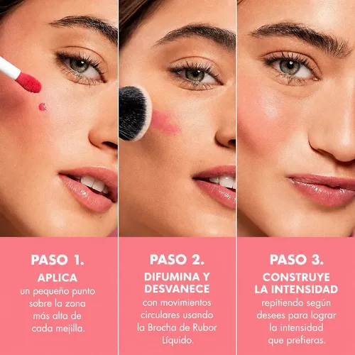 Rubor Liquido Elf Camo Liquid Blush Tono Del Maquillaje Dusty Rose