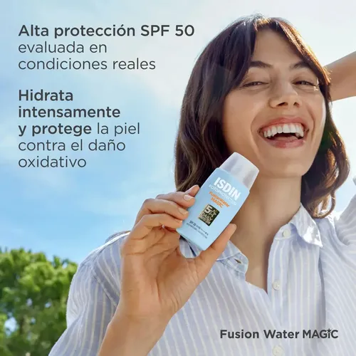 Fotoprotector Solar Isdin Fusion Water Magic FPS50 50 ml