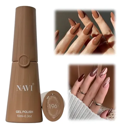 Navi 10ml Mocha Mousse #196 Gel Polish Esmalte Semip. Uv/led