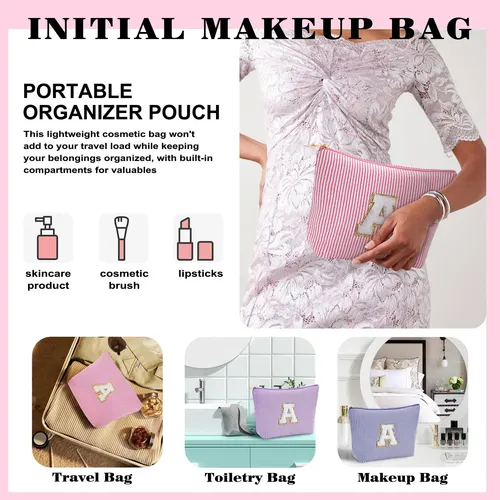 Bolsas De Maquillaje De Viaje Fohufo Para Niñas De 6 A 12 Añ