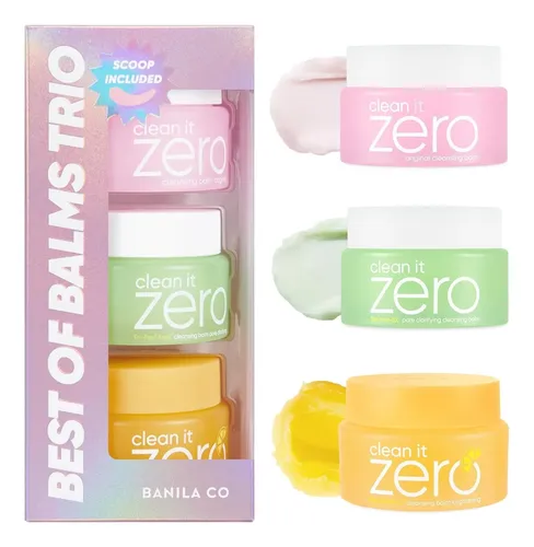 Banila Co Trio De Bálsamos Limpiadores 25 Ml Cada Uno