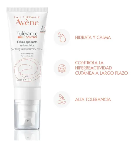 Avene Tolerance Extreme Crema Enriquecida Hidratante Calmante Pieles Sensibles Tipo de piel Sensible
