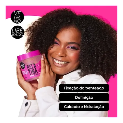 Salon Line Gelatina Super Volumen Definición 550g X3