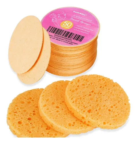 Gainwell Esponjas Faciales Comprimidas 50 Unidades
