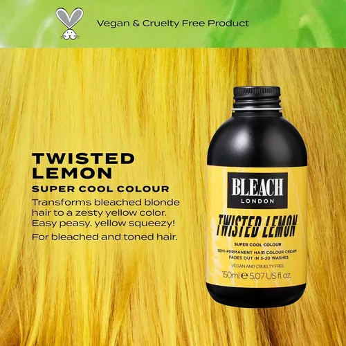 Color Semipermanente Amarillo Bleach London