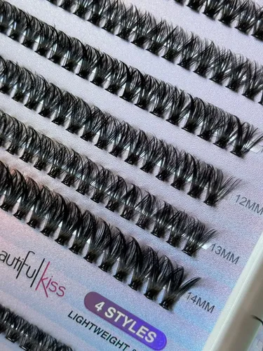 Libro Pestañas Postizas Beautifulkiss Supersoft 40-50-60-80p
