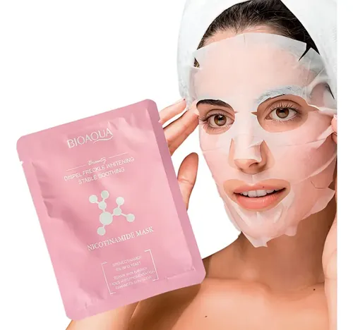Mascarilla Facial Niacinamida Bioaqua X1