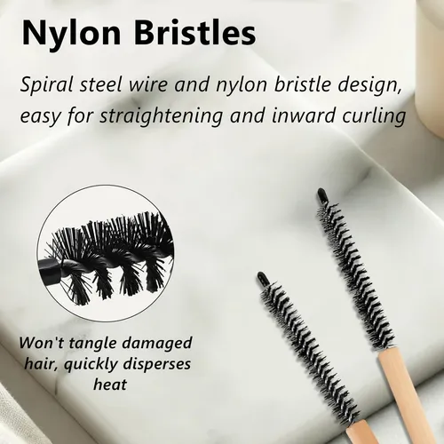 Hair Brush Jaasuee, Minipeine Con Rodillo, 27 Cm