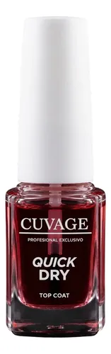 Esmalte Laca Brillo Quick Dry Secado Top Coat 11ml Cuvage