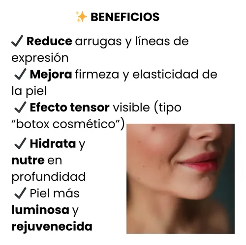 Rutina Facial +40 Años Corrección, Efecto Tensor. Piel Firme