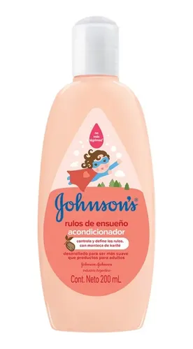 Acondicionador Johnsons Kids Rulos De Ensueño X200ml
