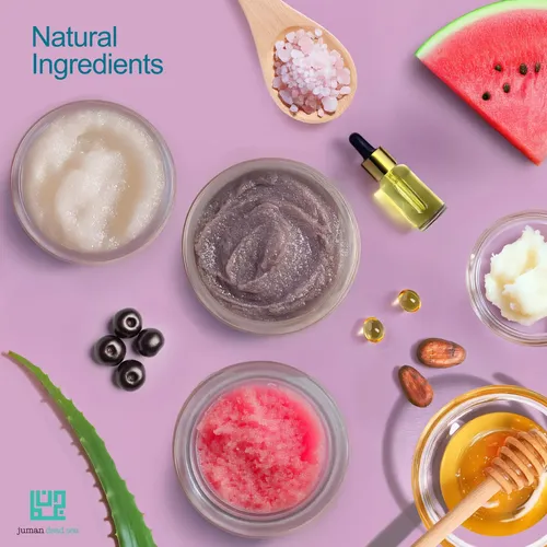 Exfoliante Corporal Juman, Paquete De 3 Unidades, Con Sabor