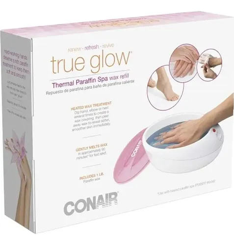 Conair True Glow Cera De Parafina 1 Lb Recambio Aloe Vera