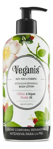 Veganis Leche Reparadora Intensiva Rosa Mosqueta x 500 ML