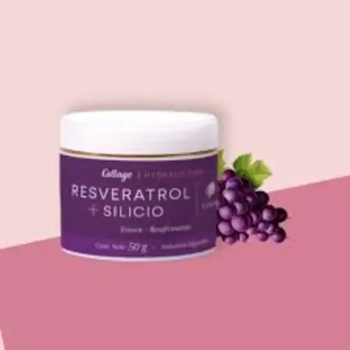 Crema Facial Resveratrol + Silicio Antioxidante Uva Collage Momento De Aplicación Día/noche Tipo De Piel Todo Tipo De Piel
