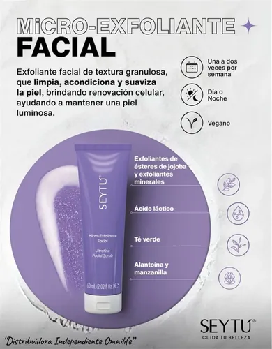 Micro-exfoliante Facial Seytú Para Limpieza Profunda