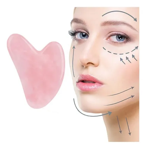 Placa De Masaje Board Rose For Gua Resin Face Pink Sha Guash Deep Red