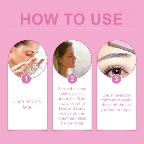 Spray De Identificación De Vello Facial New West Month Para