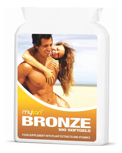 Píldoras Bronceadoras Mytan Bronze, Paquete Doble, 200 Cápsu