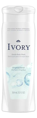 Jabón Corporal Ivory Original Con Fragancia 360 Ml, Pack De