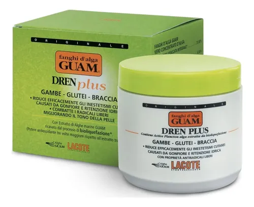Envuelve Anticelulítico Guam Body Wrap Dren Plus 500g