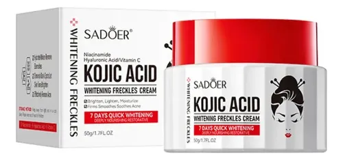 Crema Blanqueadora De Melanina Con Ácido Kójico Que Elimina