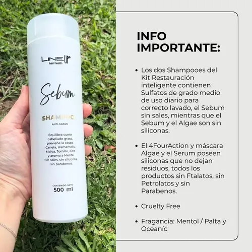 Rutina Reparación Total 5 Antifrizz Cabello Mixto Lineup