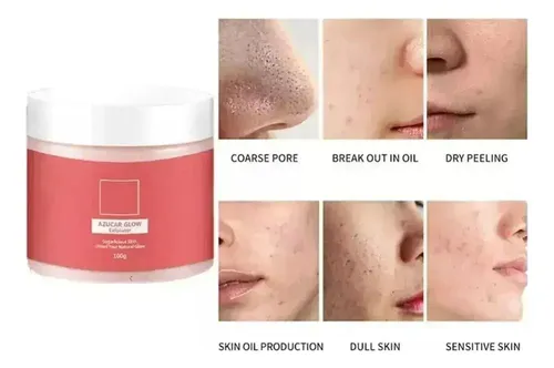 G 1 Mz 2x Azúcar Glow Blanqueador Y Exfoliante Ig 2597355976619