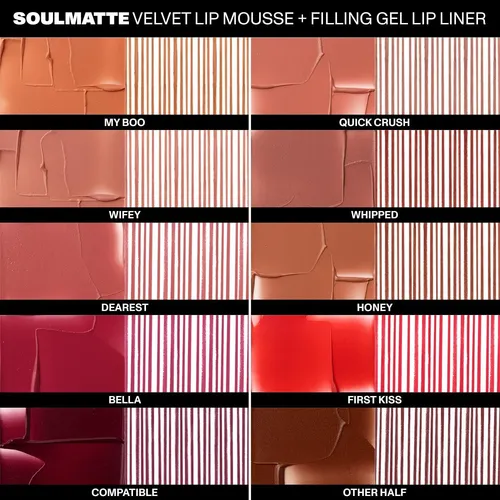 Lápiz Delineador De Labios En Gel Morphe Soulmatte Bella