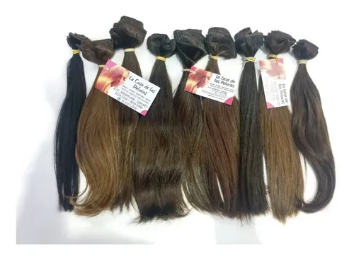 Cola De Cabello 100% De Nat. 55cm De Largo Con 1mt De Pelo