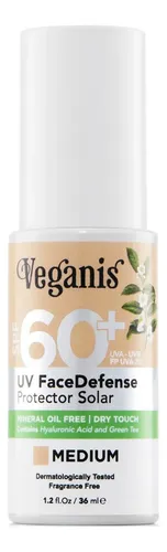 Veganis Protector Solar Facial Veganis Fps60 Tono Medio