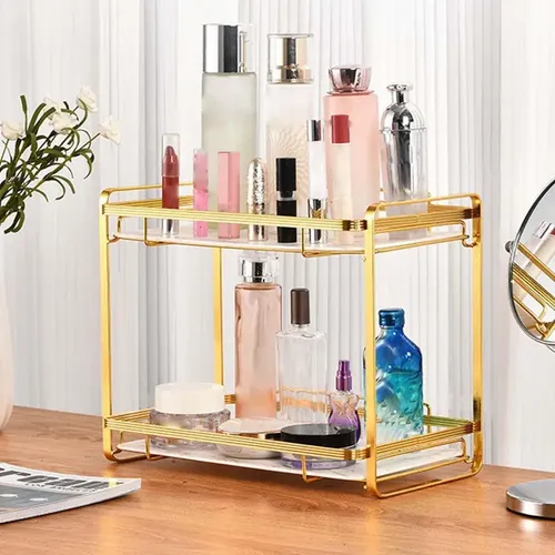 . Estante Organizador De Maquillaje Estante De 2 Piezas