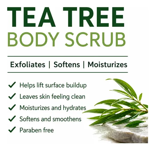 Exfoliante Corporal Vivo Per Lei Tea Tree Oil 574ml