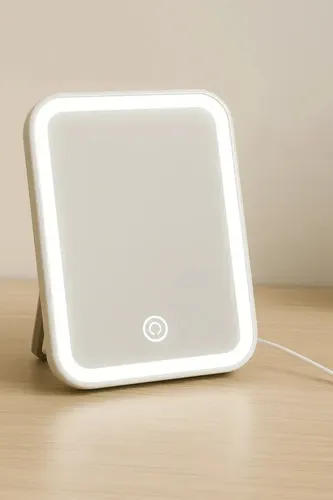 Espejo Para Maquillaje Con Luz Led Panel Touch
