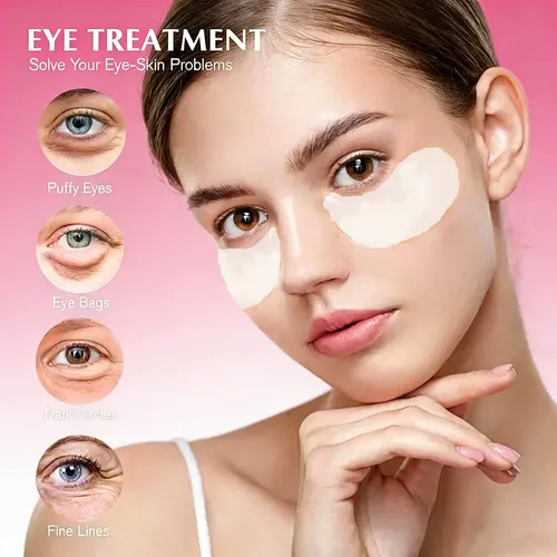 Mascarilla Iluminadora Para Ojos Con Aceite De Ginseng, Hidr Todo Tipo De Piel