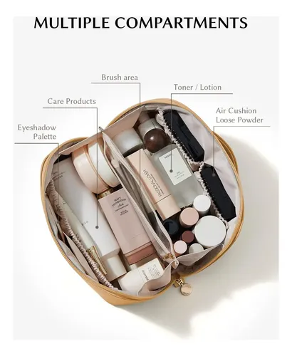 Bolsa De Cosméticos Eachy Travel, Bolsa De Maquillaje De Gra
