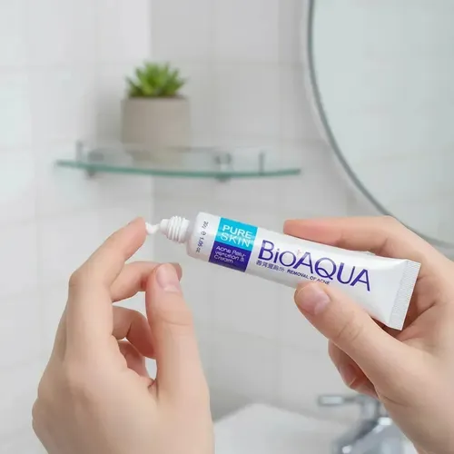 Crema Secativa Acné Bioaqua Cicatrices Grasa Día/noche