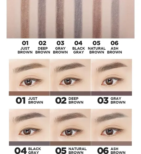 Lápiz Definidor De Cejas Thesaem Artlook Marrón 01