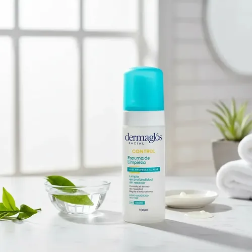 Dermaglós Espuma De Limpieza Control Piel Propensa Acné 150m Acneica Día/noche