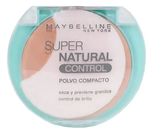 Polvo Maybelline Súper Natural Control 1 Beige Cognat Color 1 Beige Cognat