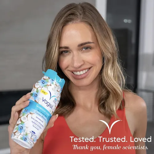 Lávado Íntimo Vagisil Scentsitive Coconut Hibiscus 12 Oz