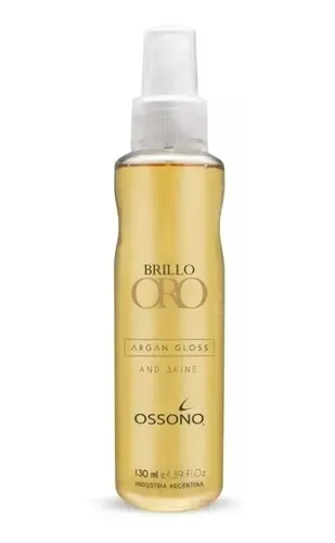 Brillo Oro Aceite Argán De Ossono Tratamiento Capilar 130 Ml