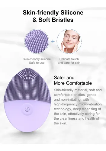 Limpiador Facial Eléctrico Con Cepillo Profundo, Llanta Limp