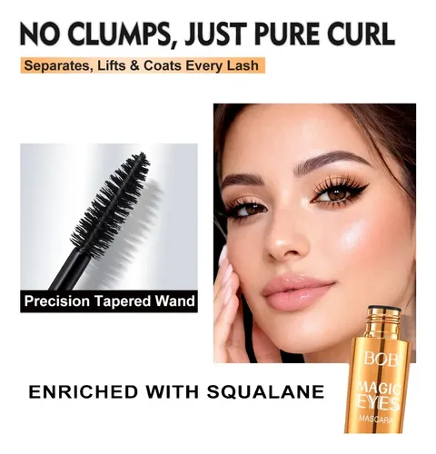 Gel Para Pestañas Bob: Grueso, Rizado, Impermeable E Intrans