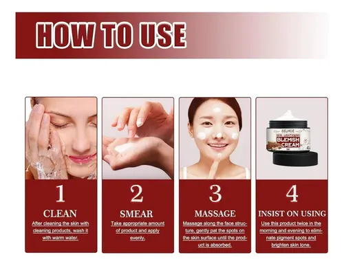 Crema Blanqueadora Para Aclarar Las Manchas, Tratamiento Par