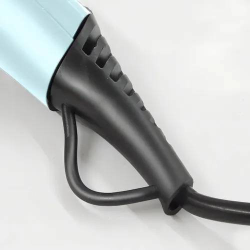 Secador Pelo Profesional 2200w Tourmaline Ion Yelmo Sc-3630 Color Celeste