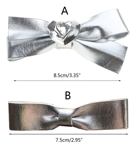 Broches De Piel Con Forma De Pico De Pato Para El Pelo, Fleq