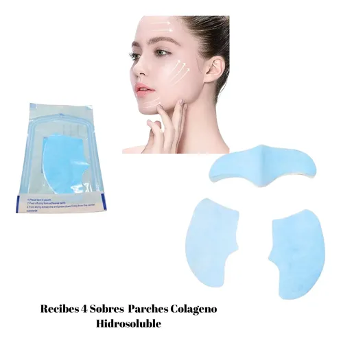 Kit Parches Colágeno Para Mes Suero Crema Parche Ojeras