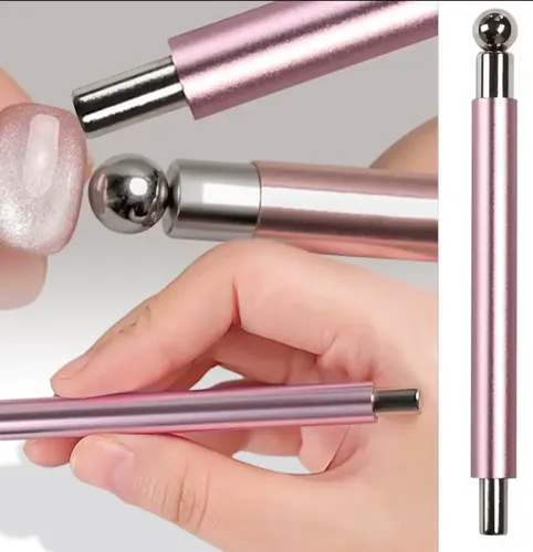 Imán Para Uñas Efecto Aura Para Esmalte Cat Eye Profesional