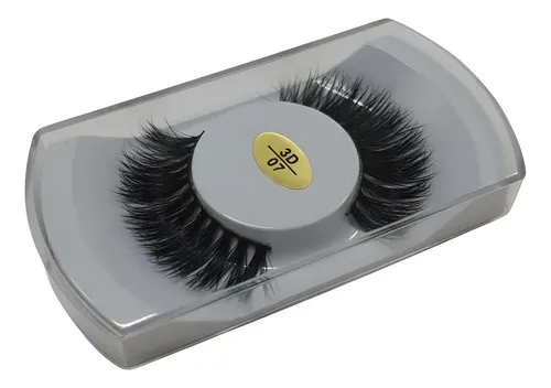 Pestañas Postizas 3d Efecto Natural Mink Reutilizables